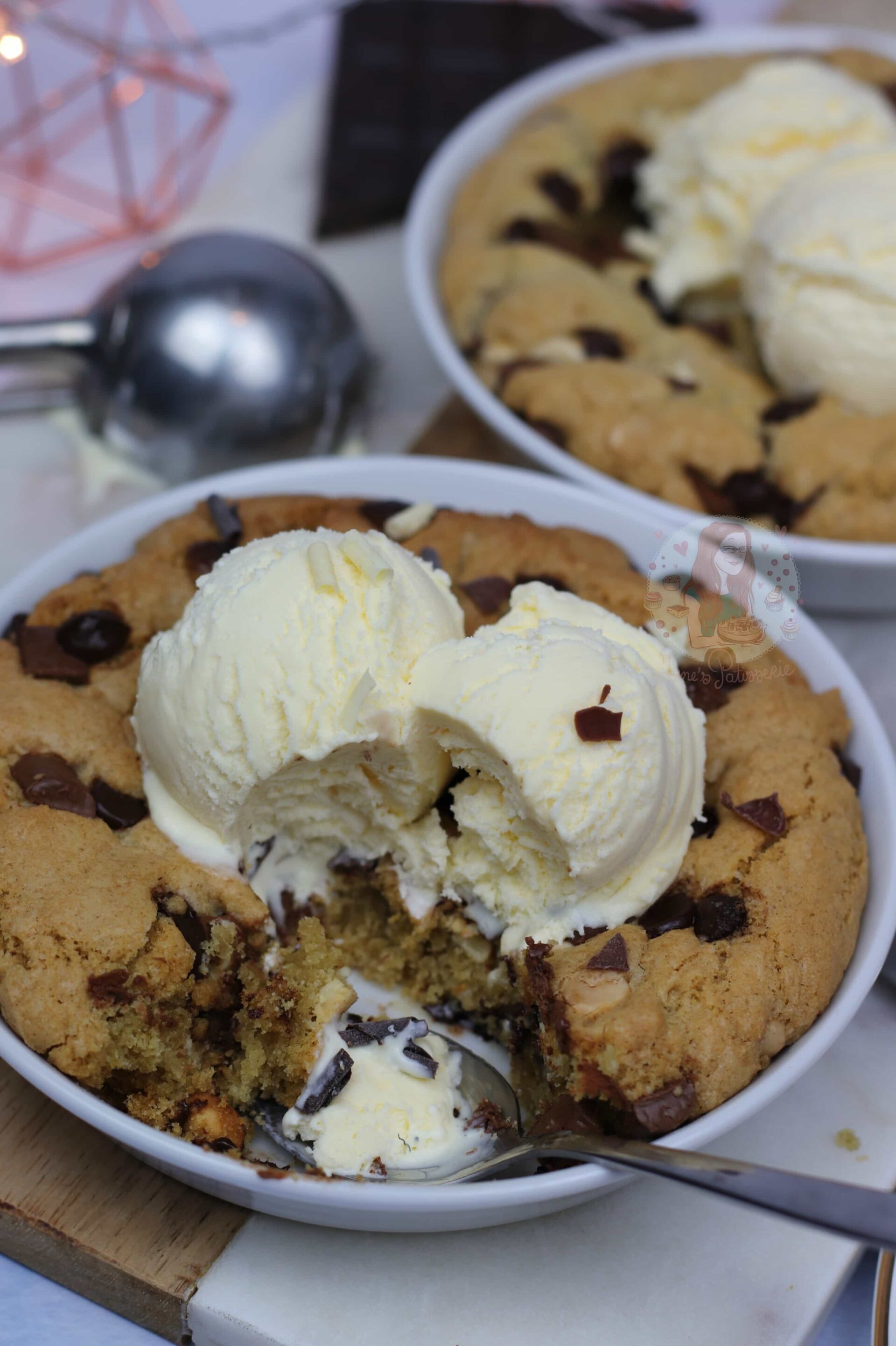Individual Chocolate Chip Cookie Dough Desserts Janes Patisserie
