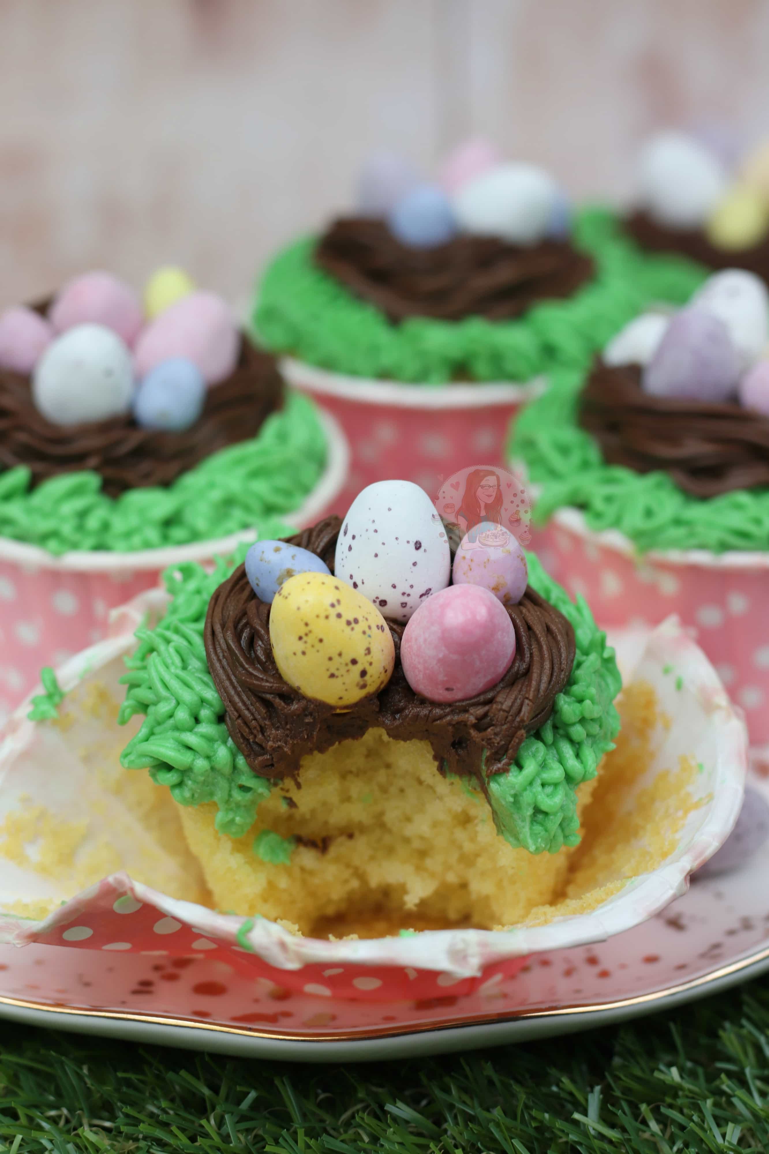 Easter Nest Cupcakes! - Jane's Patisserie