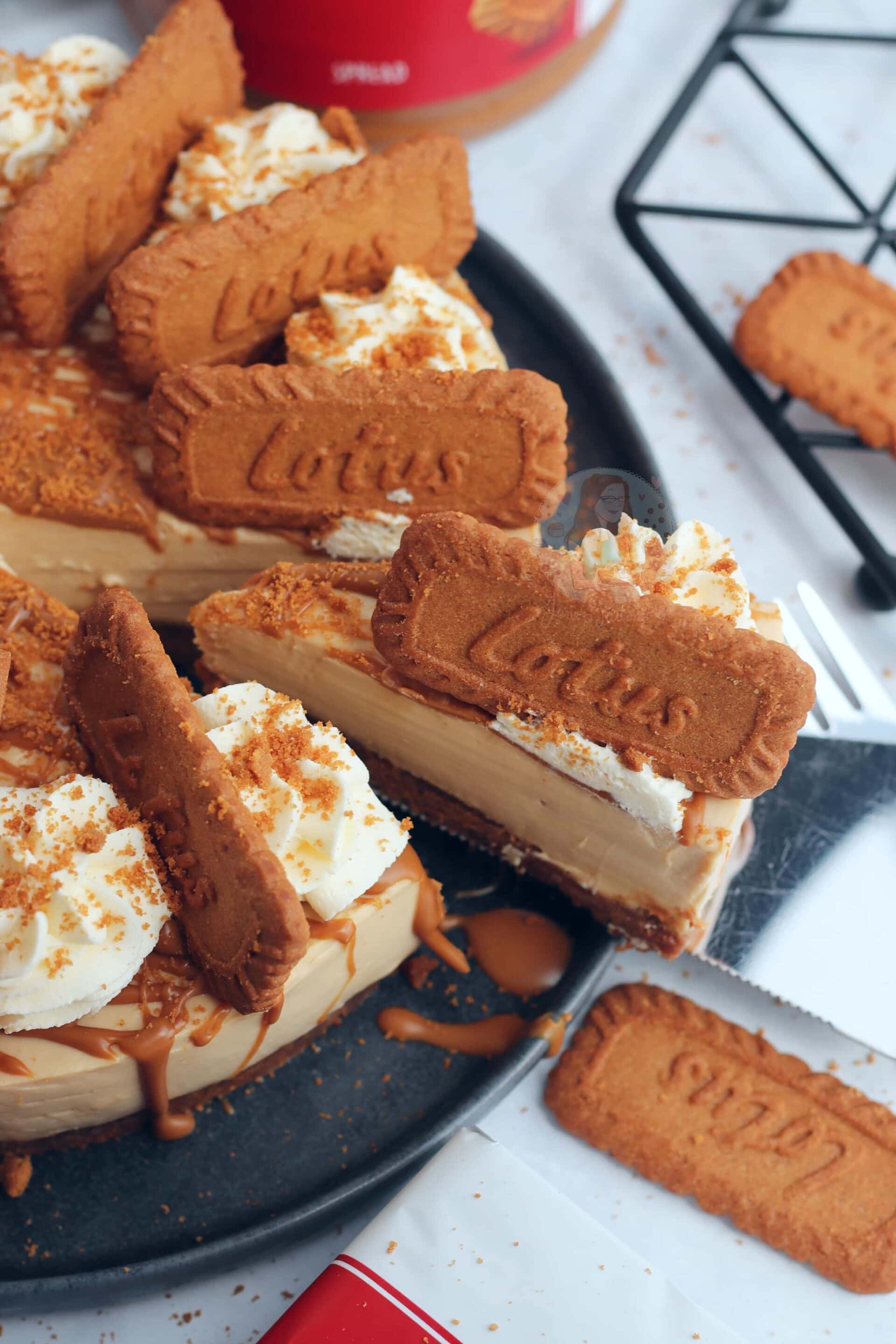 No Bake Biscoff Cheesecake Janes Patisserie