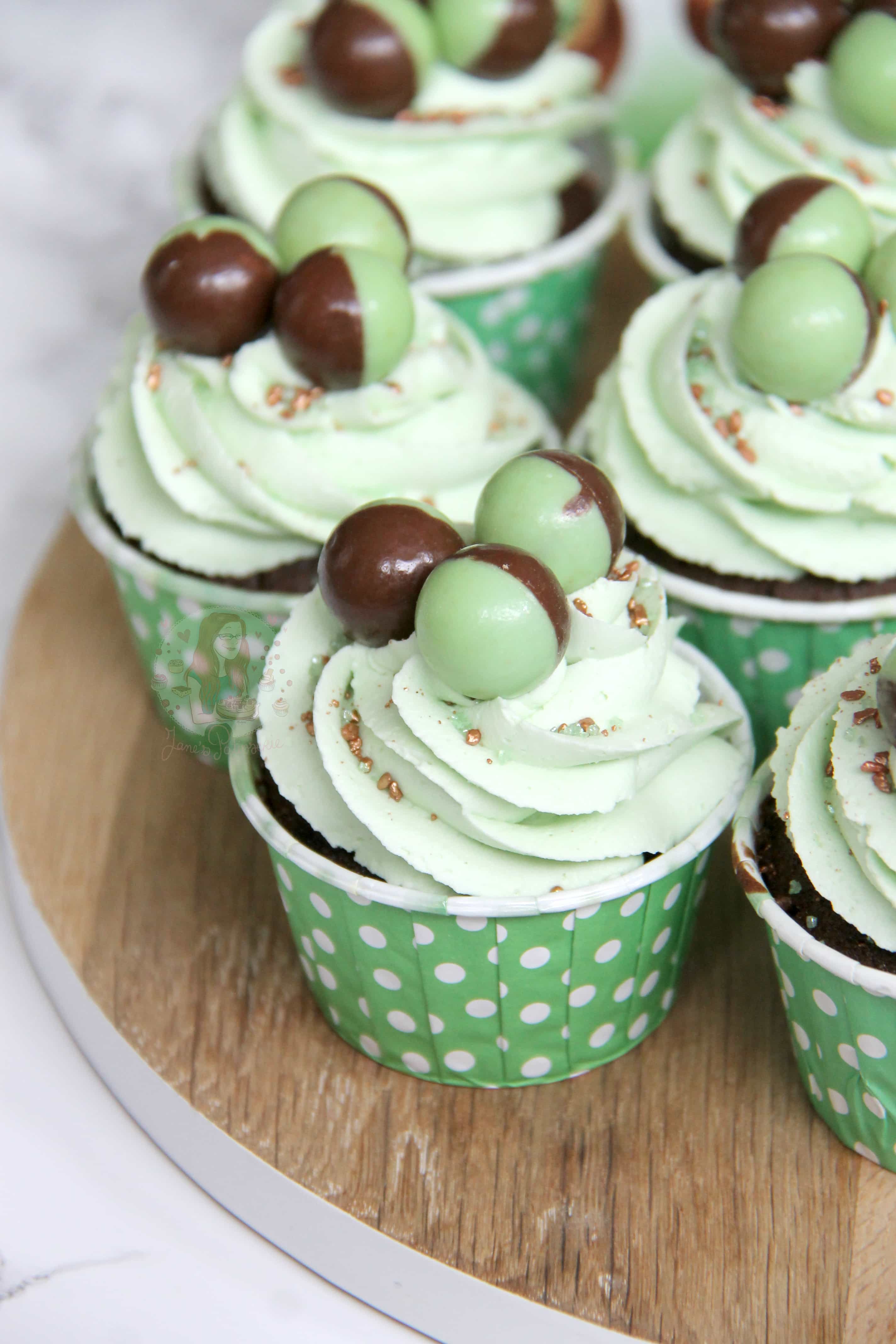 Mint Chocolate Cupcakes! - Jane's Patisserie