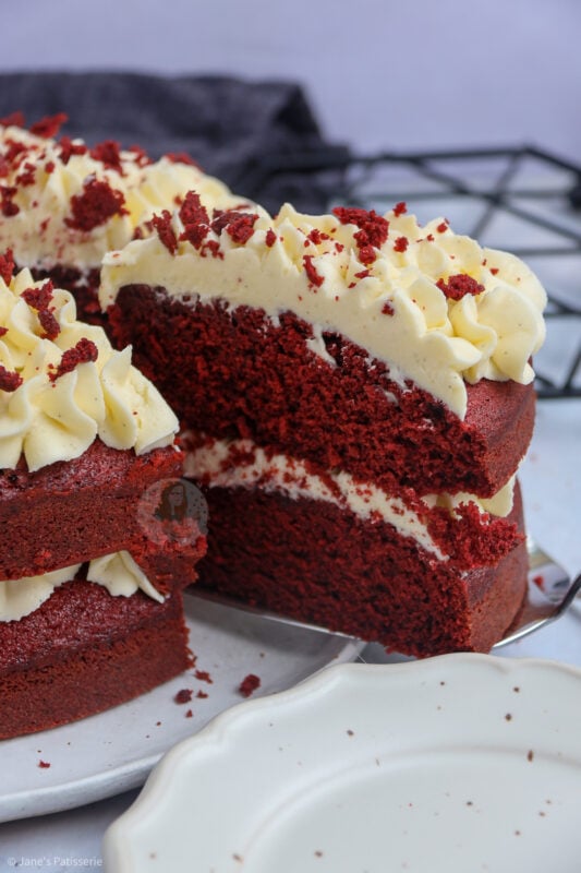 3 Layer Microwave Red Velvet Cake - Gemma's Bigger Bolder Baking