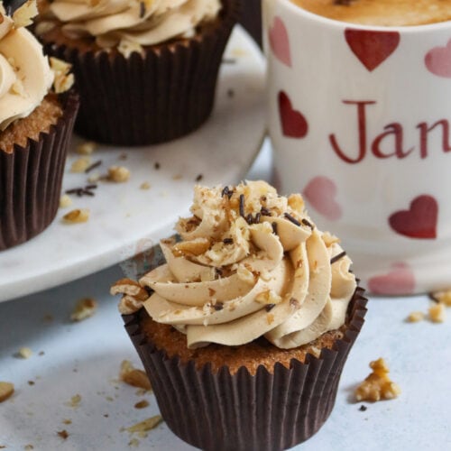 Coffee And Walnut Cupcakes Jane S Patisserie