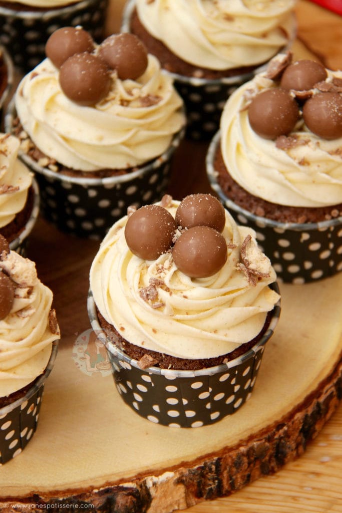 Malteaser Cupcakes - Gills Bakes and Cakes