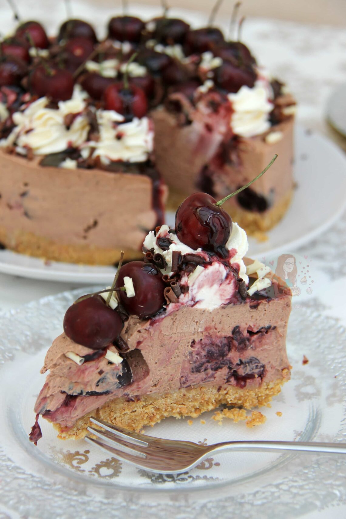 black forest cheesecake cake2go