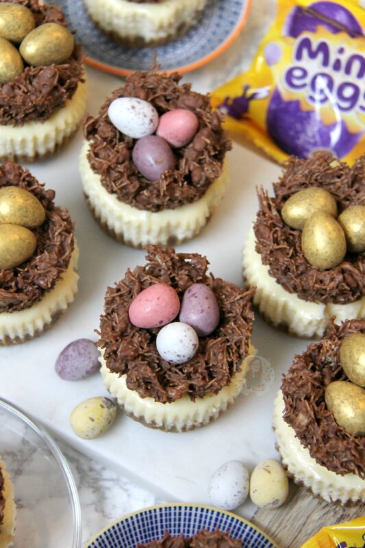 Individual Easter Nest Cheesecakes! - Jane's Patisserie