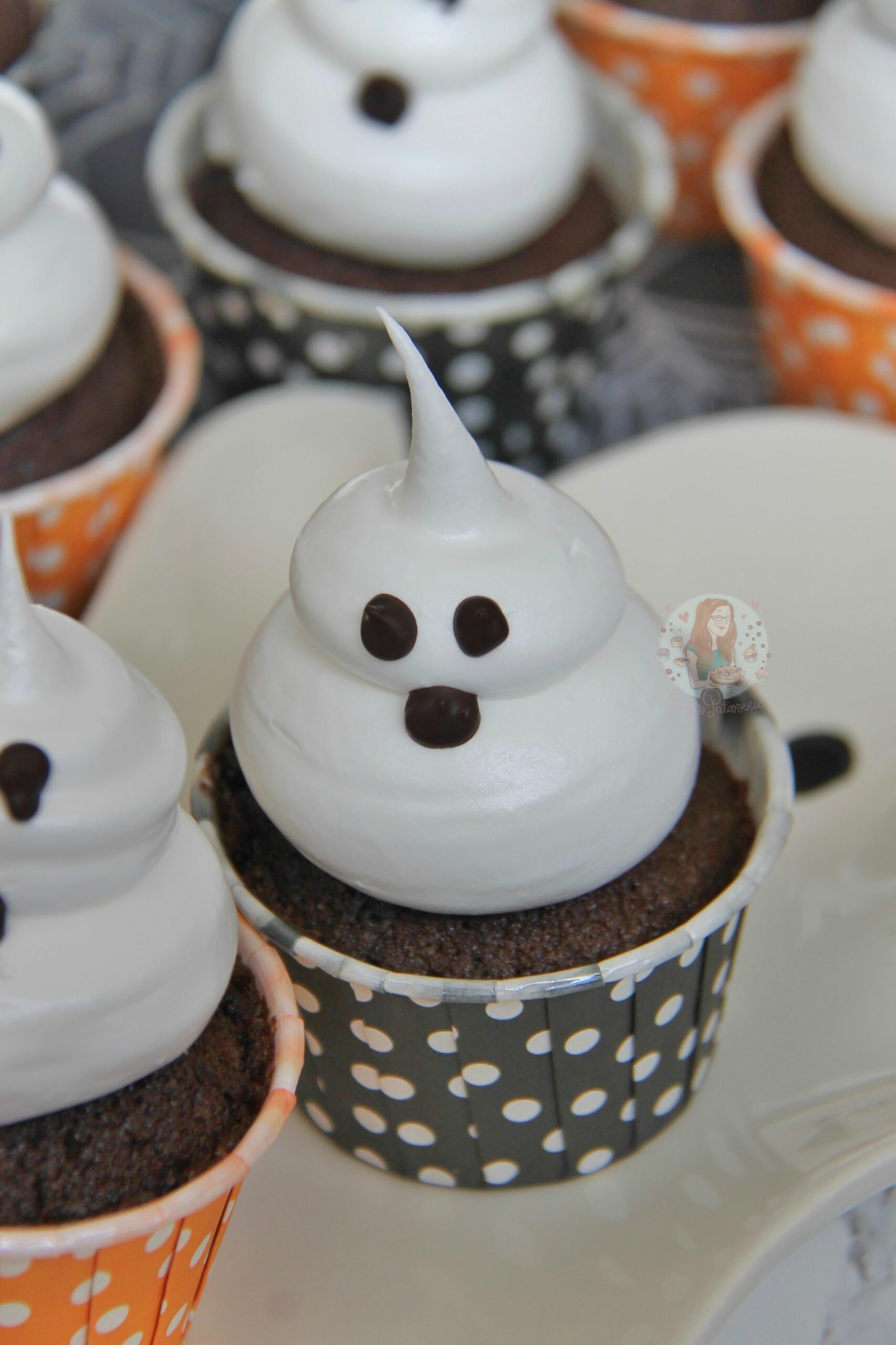 Ghost Cupcakes! - Jane's Patisserie