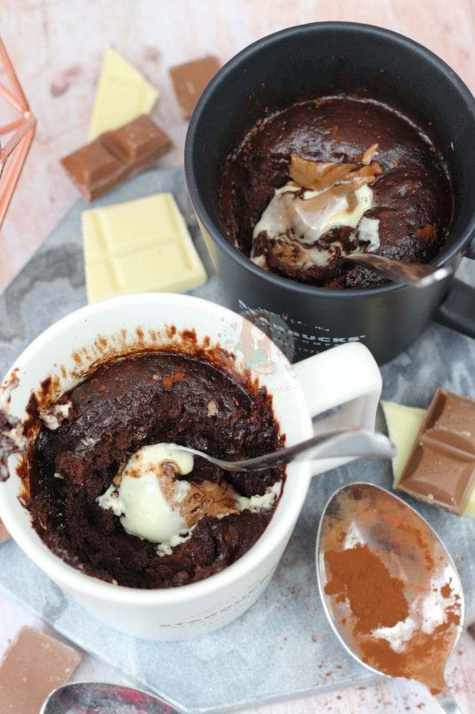2-minute Microwave Nutella Mug Cake - ET Food Voyage