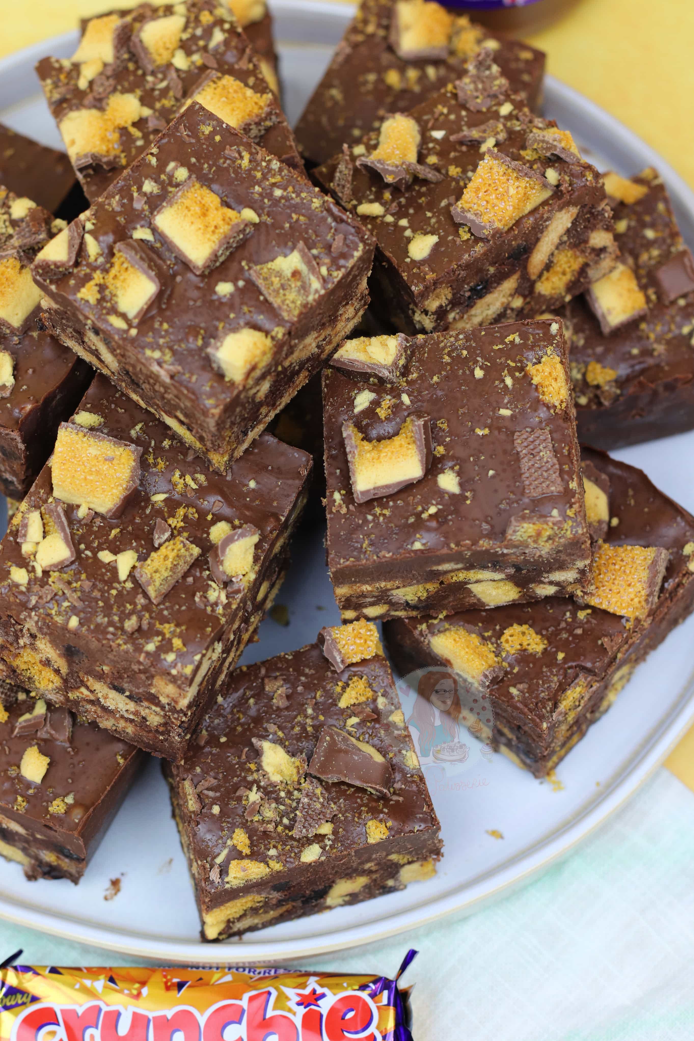 Honeycomb Crunchie Tiffin Jane S Patisserie