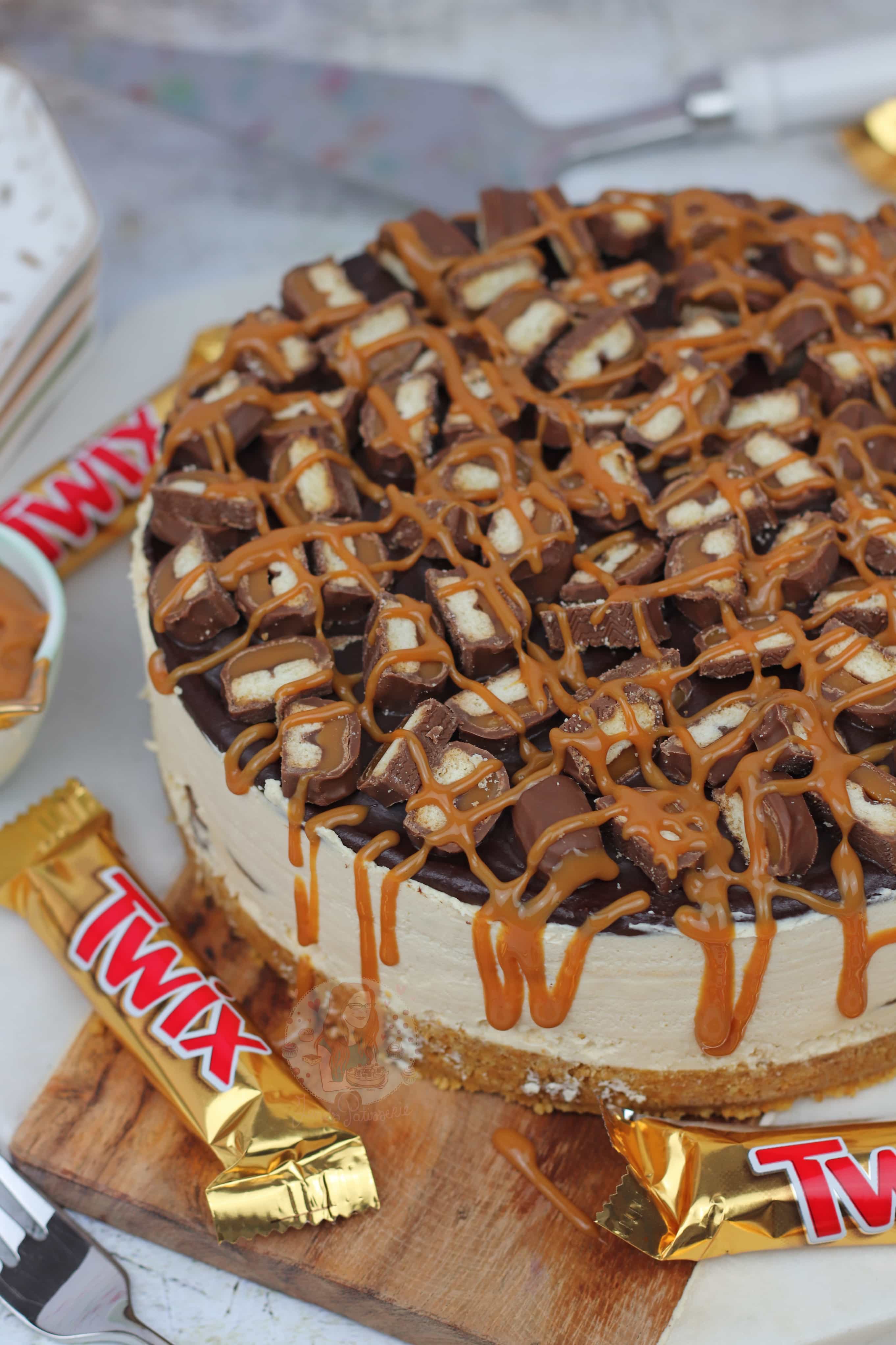 Twix Cheesecake! - Jane's Patisserie