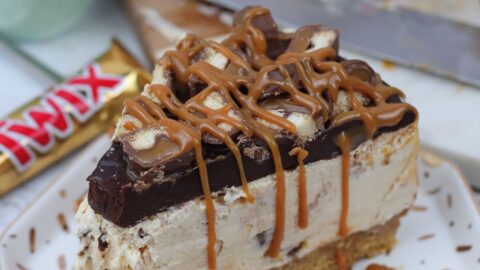 NO-BAKE TWIX CAKE - Butter with a Side of Bread