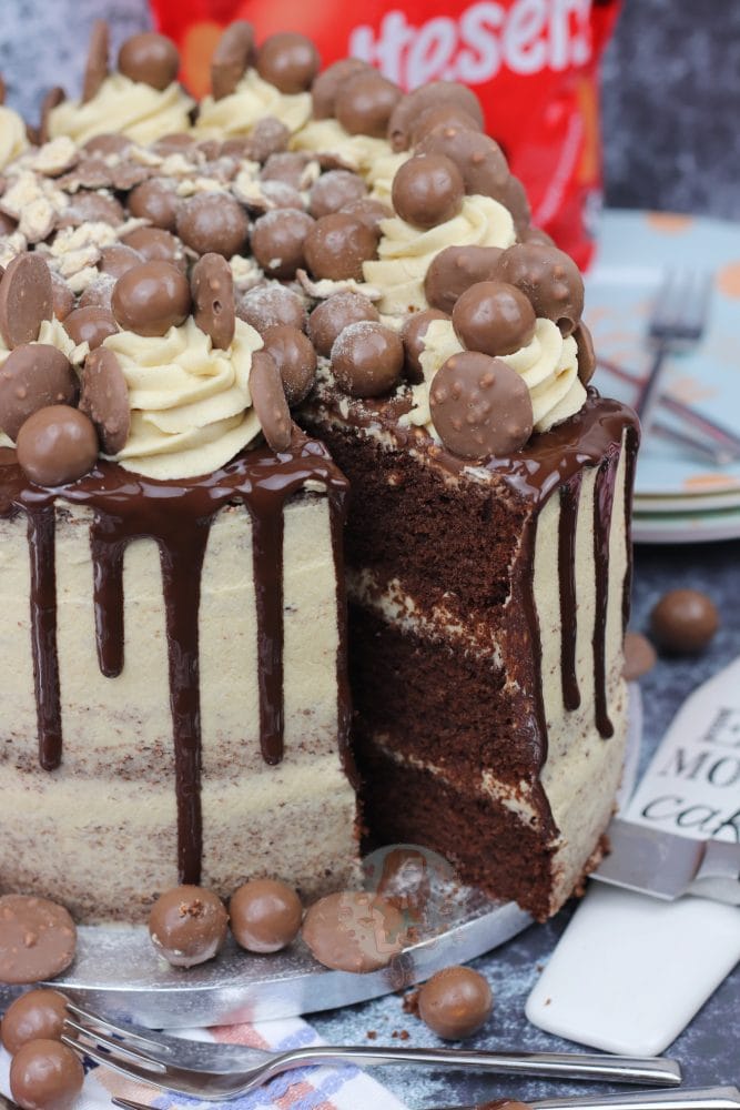 Maltesers Cake - The Baking Explorer