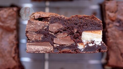Triple Chocolate Brownies - Baking with Granny