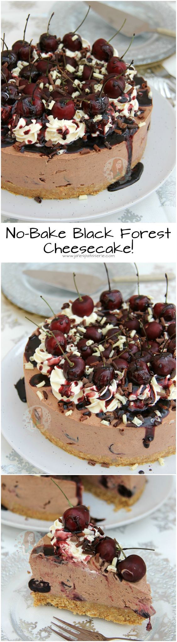 black forest cheesecake recipe without sour cream