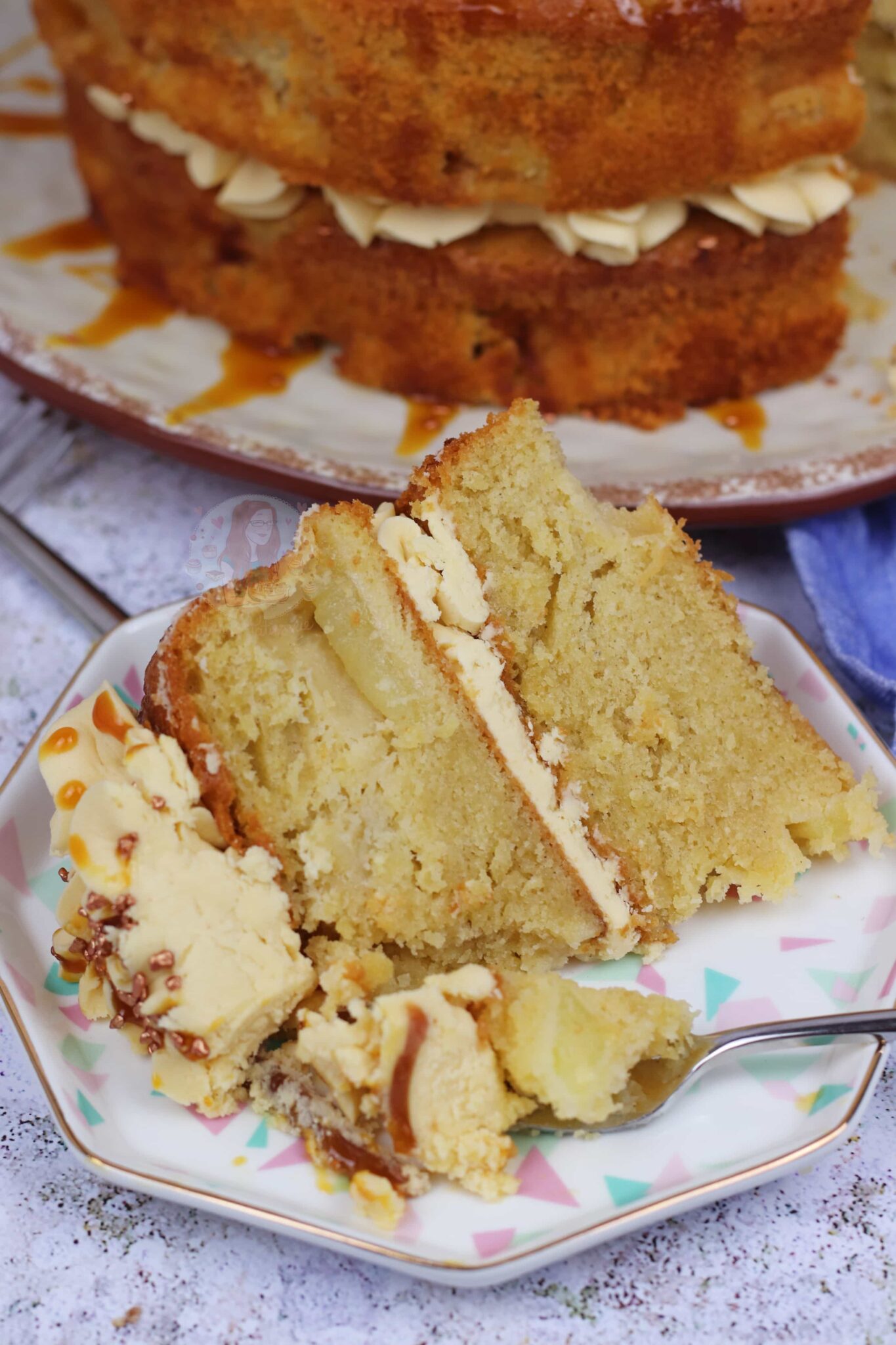 Toffee Apple Cake! Jane's Patisserie