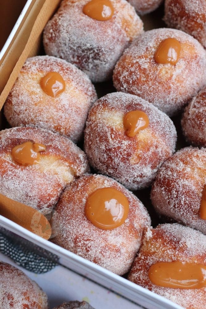 The Fluffiest Salted Caramel Donuts, MWM