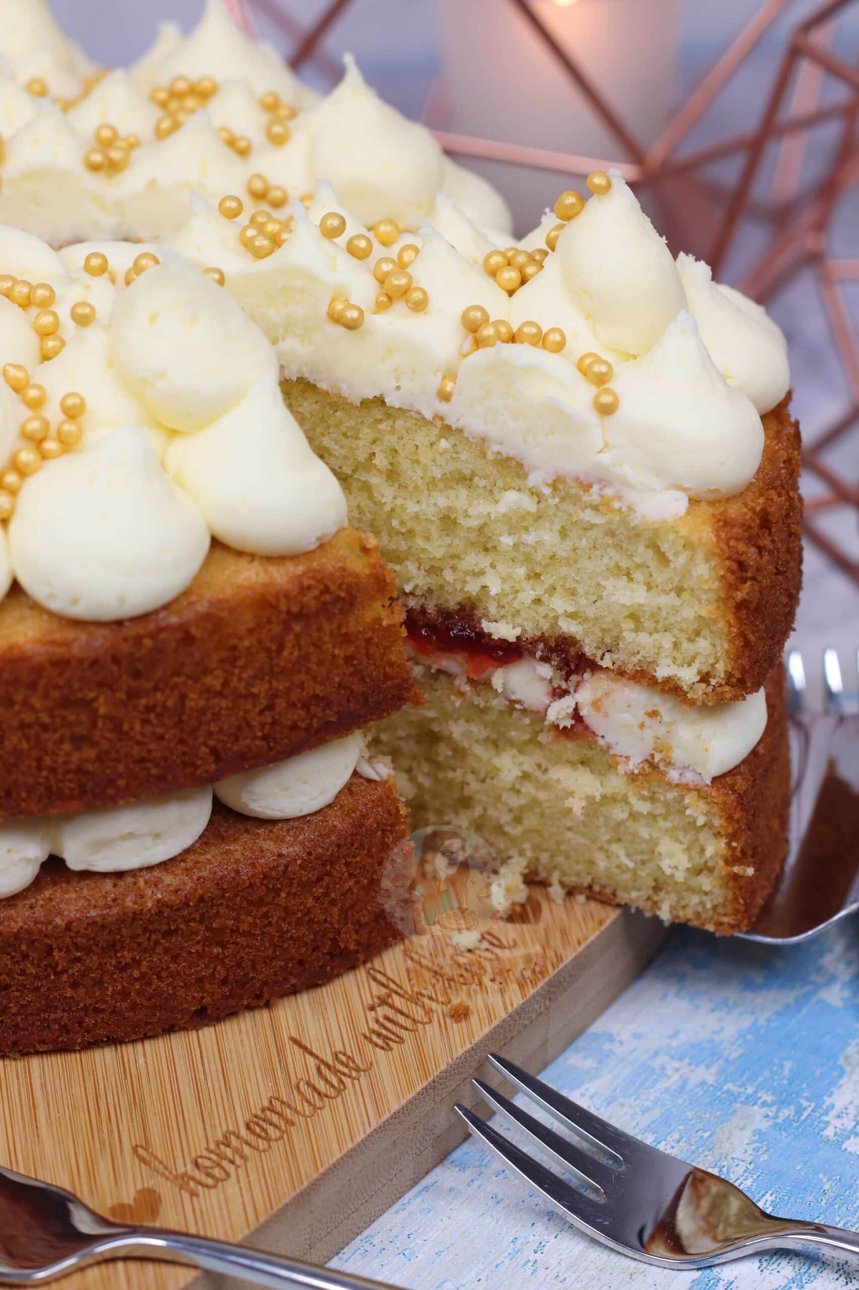 Vanilla Cake - Back To Basics! - Jane's Patisserie