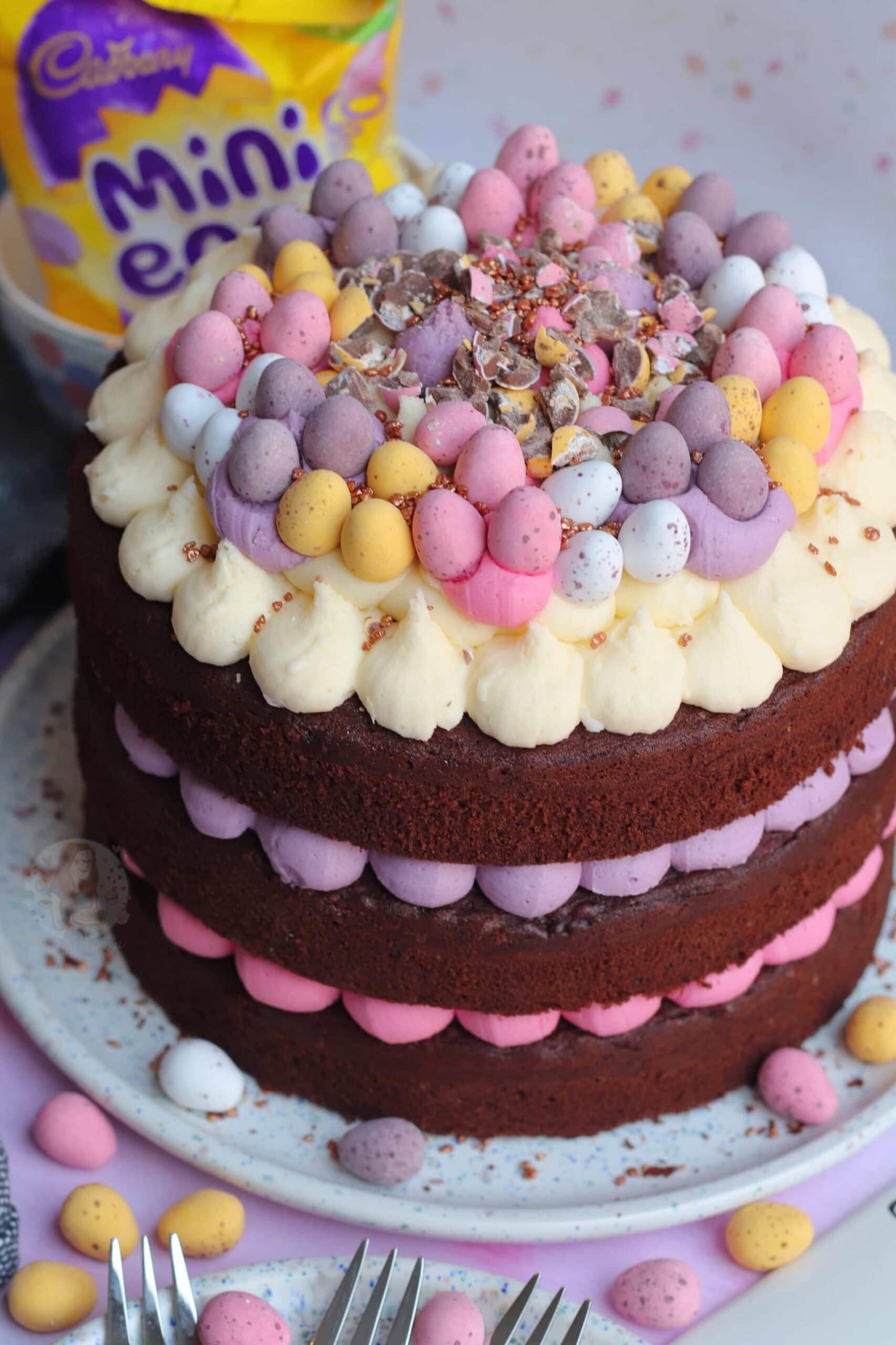 Mini Egg Chocolate Cake! - Jane's Patisserie