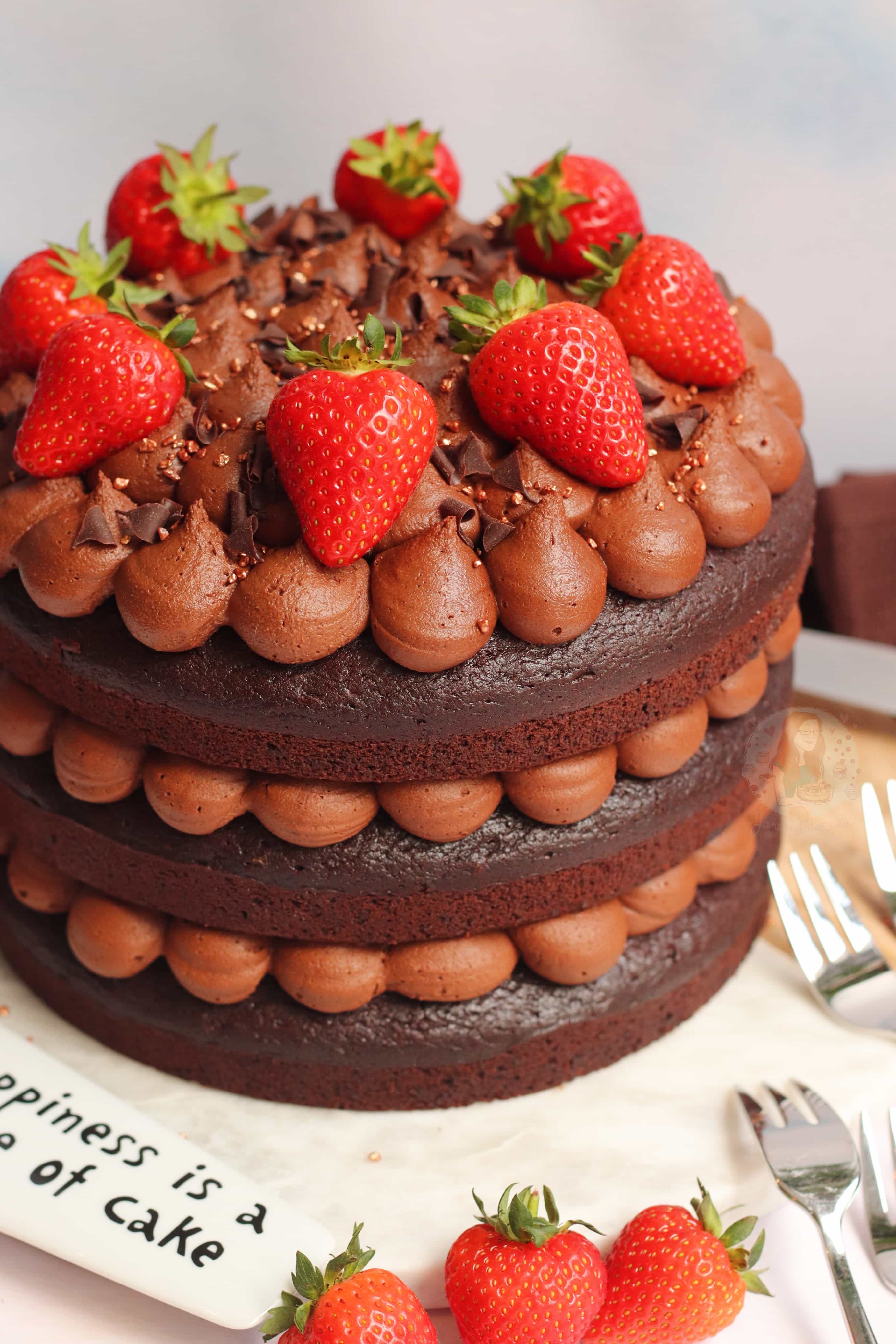Vegan Chocolate Cake! - Jane's Patisserie