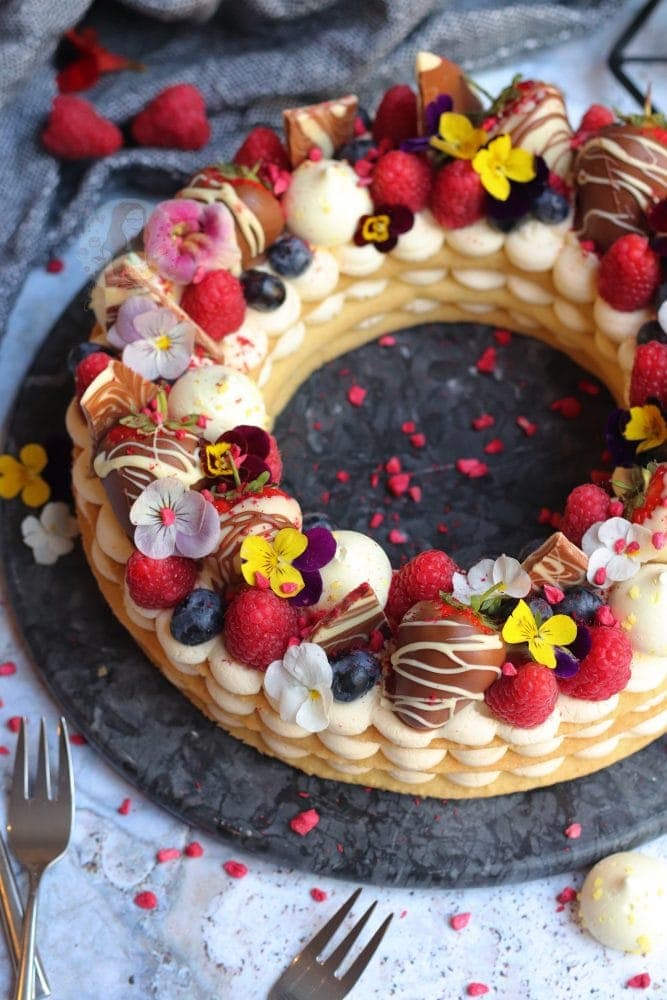 Letter Cookie Cake! - Jane's Patisserie