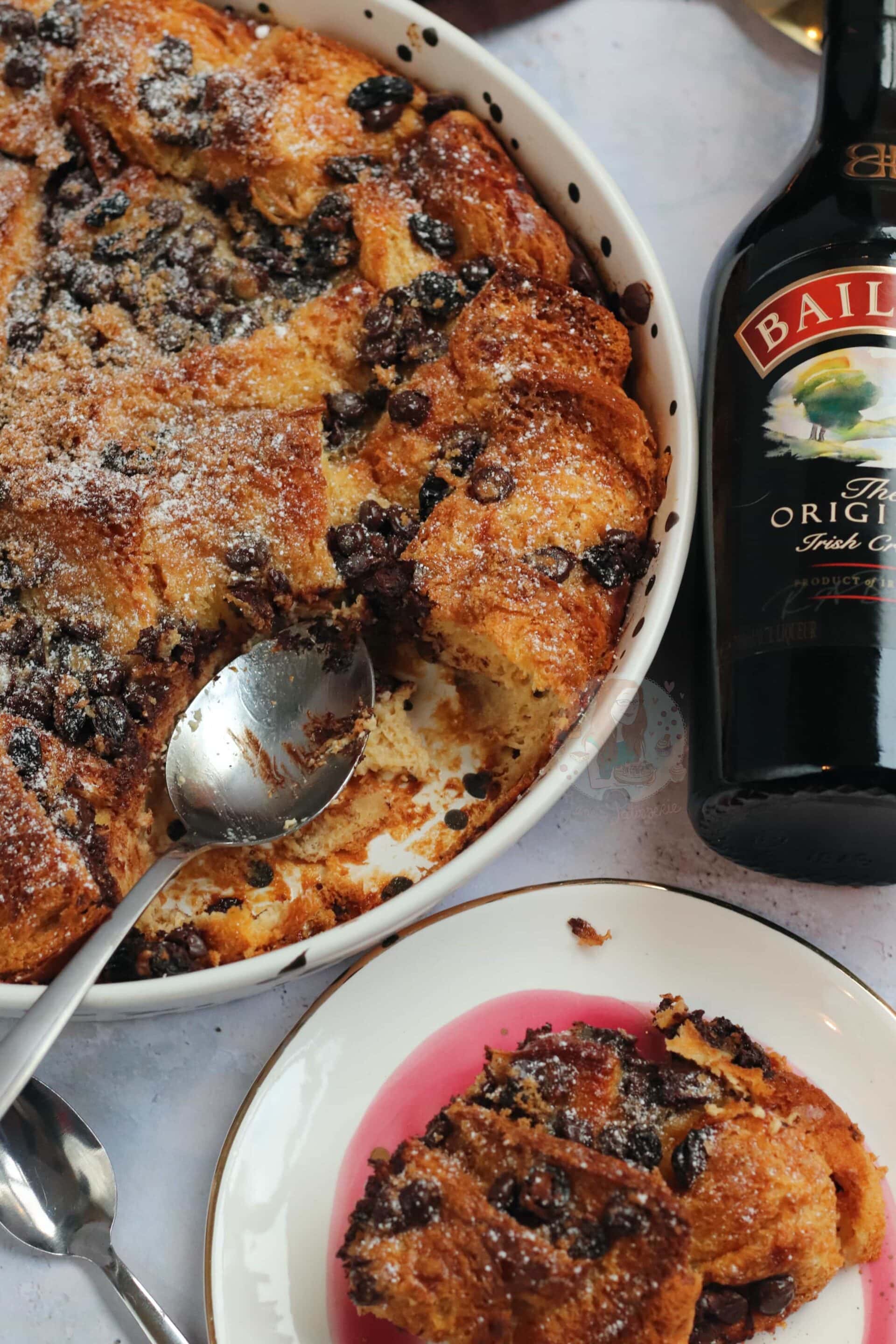 Baileys Bread & Butter Pudding! - Jane's Patisserie