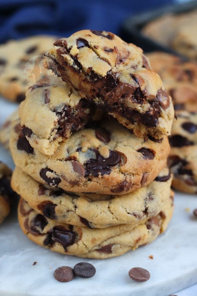 Legendary Chewy Salted Caramel Chocolate Chip Cookie Recipe