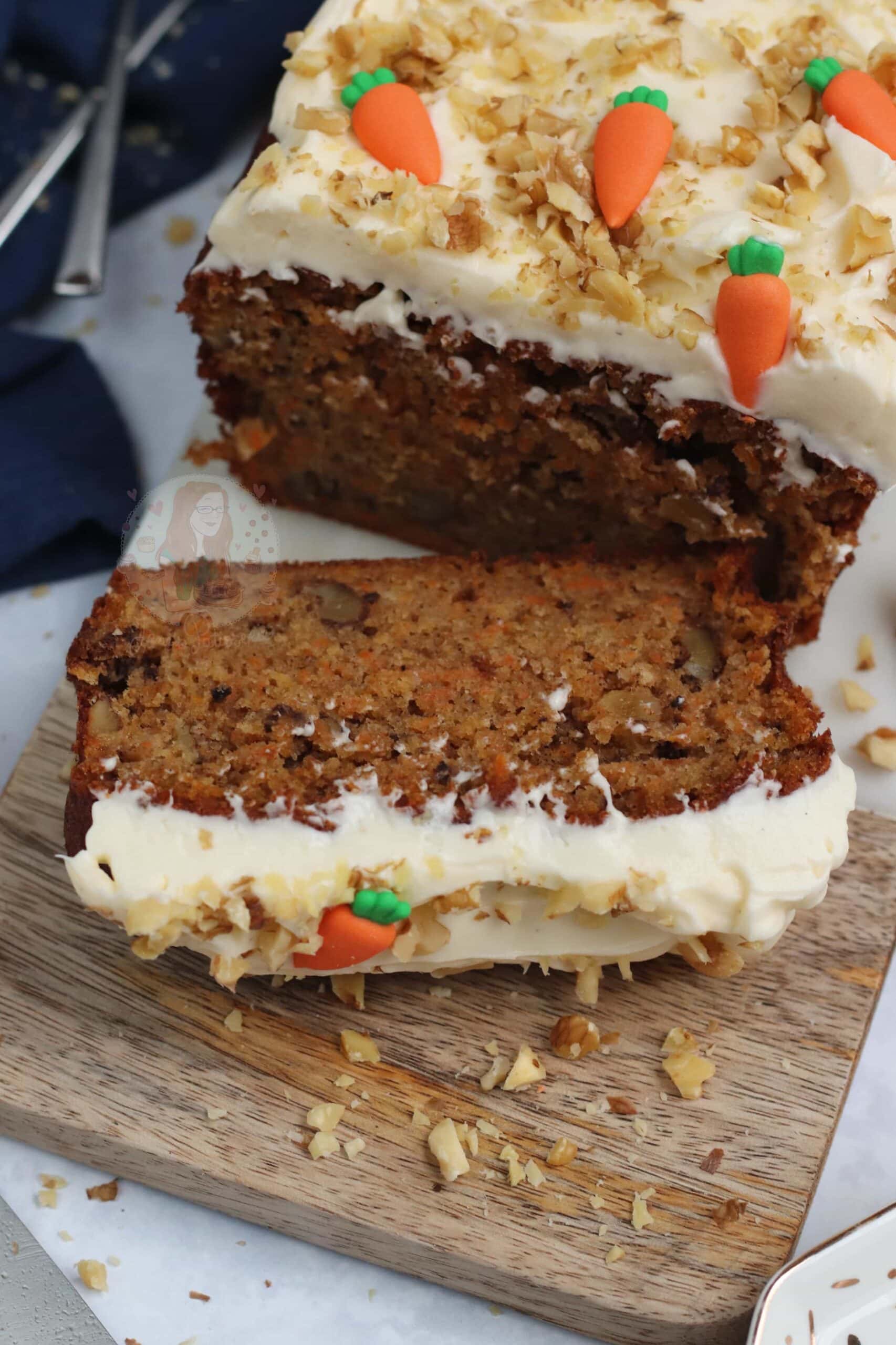 Carrot Loaf Cake! Jane's Patisserie