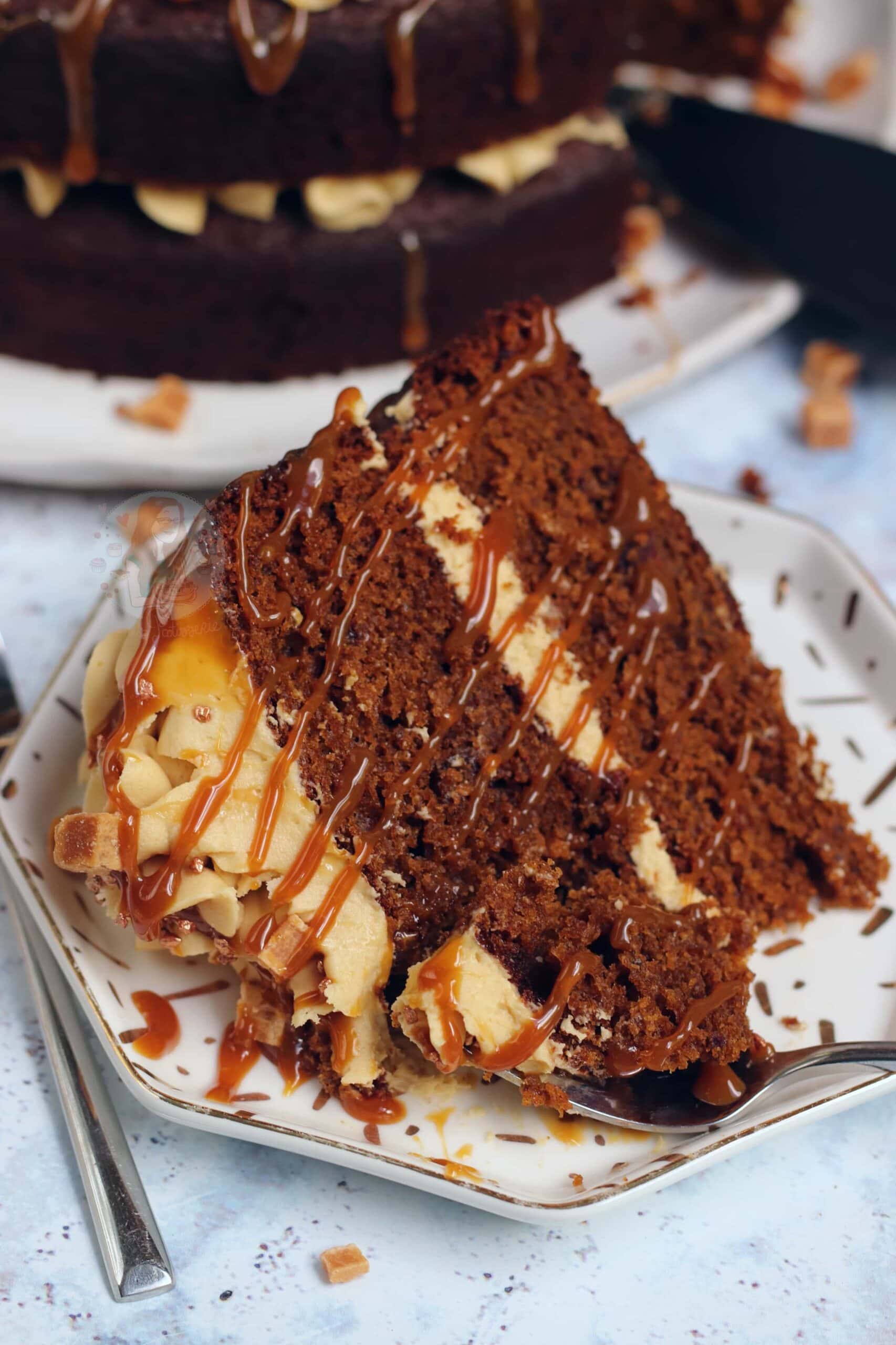 Sticky Toffee Cake Janes Patisserie 