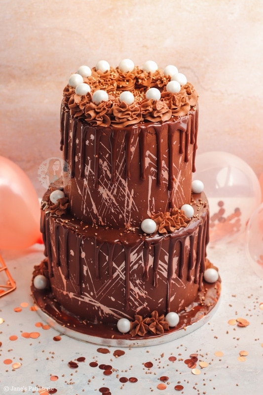 2 Tier Cake - Chocolate Flavor | Pineapple Flavor | ORDER NOW! — Cake Links