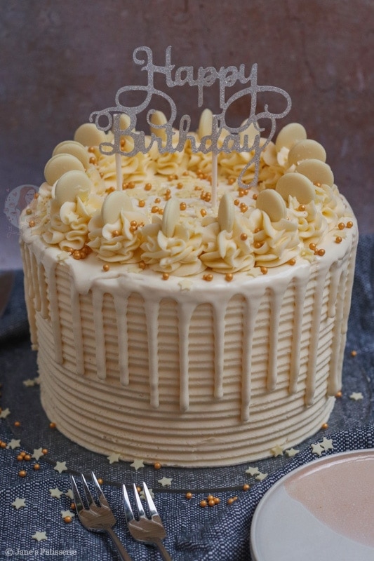White Chocolate Truffle Cake - 9Kitchen