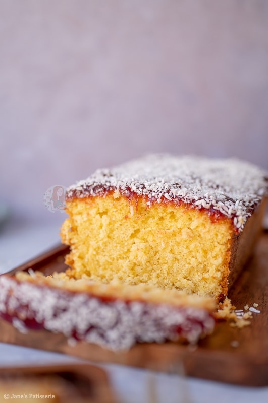 Raspberry Loaf Cake