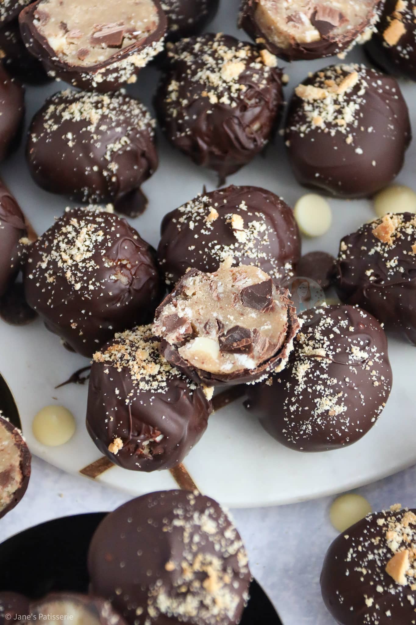 Cookie Dough Truffles! - Jane's Patisserie