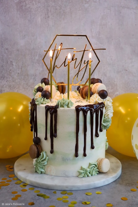 adult birthday cake design