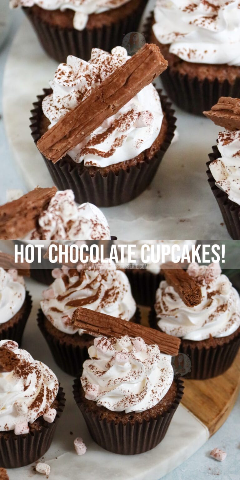 Hot Chocolate Cupcakes - Jane's Patisserie