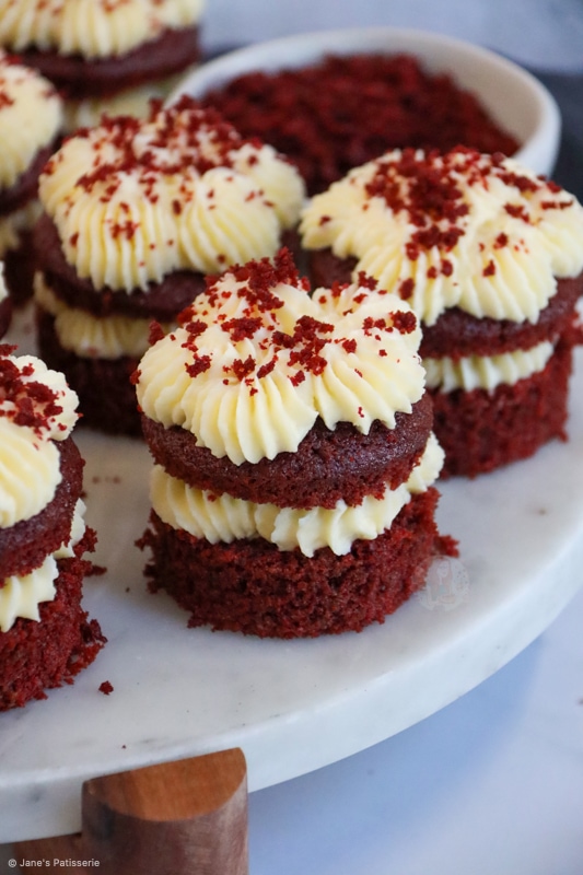 6-Inch Red Velvet Cake - Baking With Butter