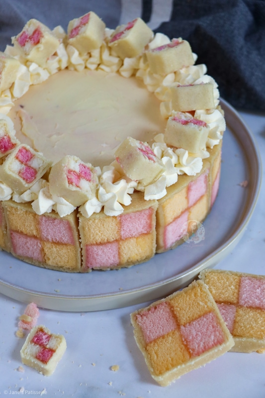 Battenberg Cheesecake! - Jane's Patisserie