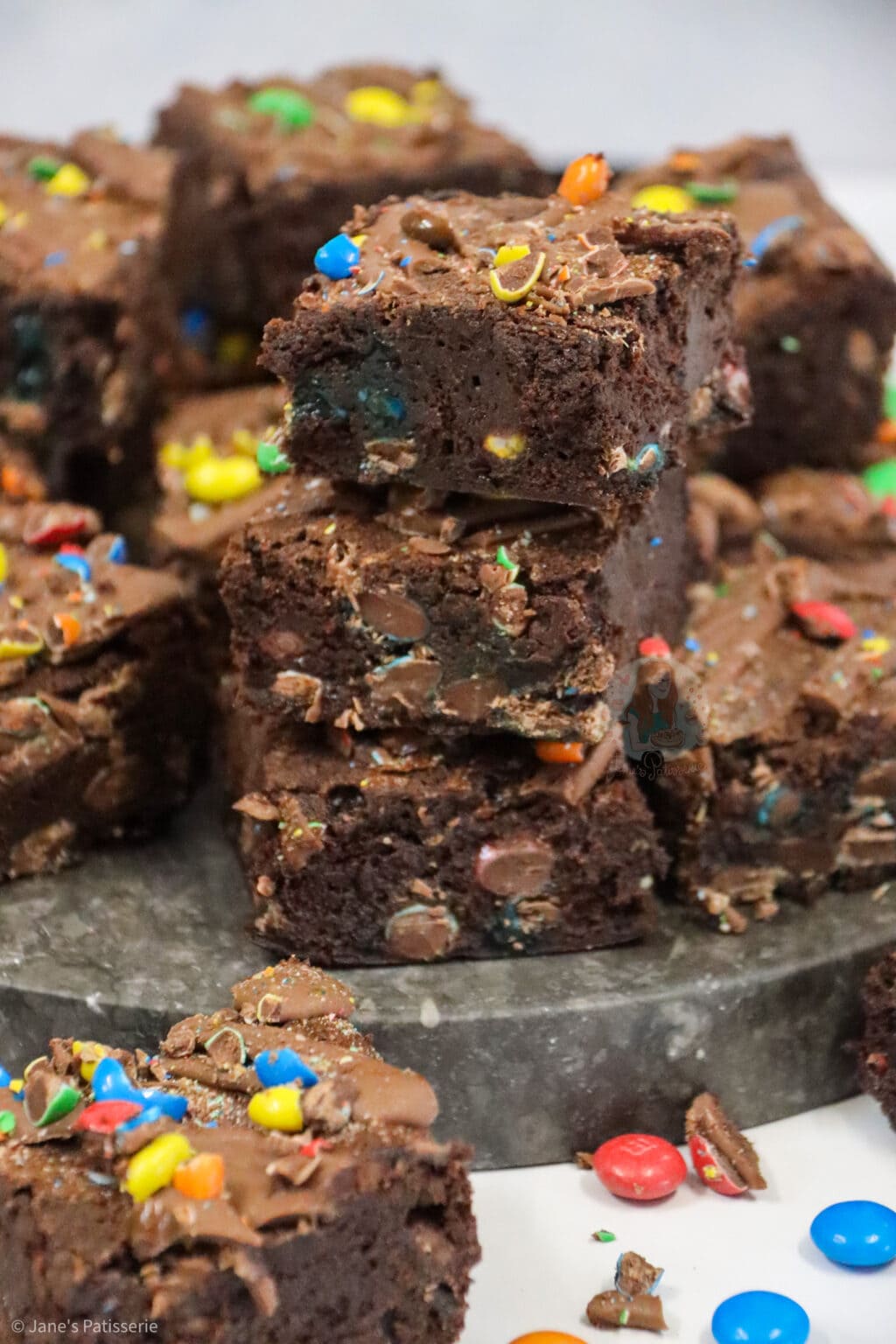 M&M Brownies! - Jane's Patisserie