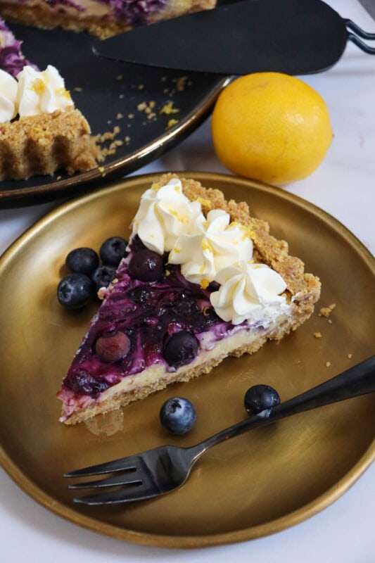 Lemon Blueberry Tart! - Jane's Patisserie